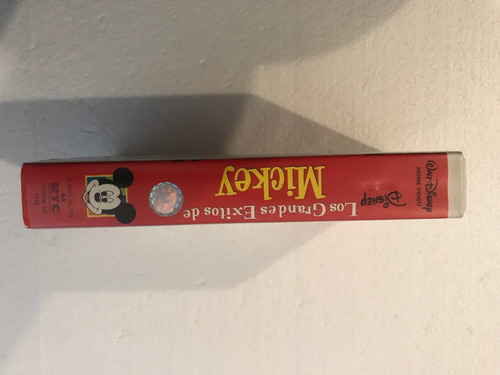 Vhs Original Disney Los Grandes Exitos De Mickey Mouse (Usado)