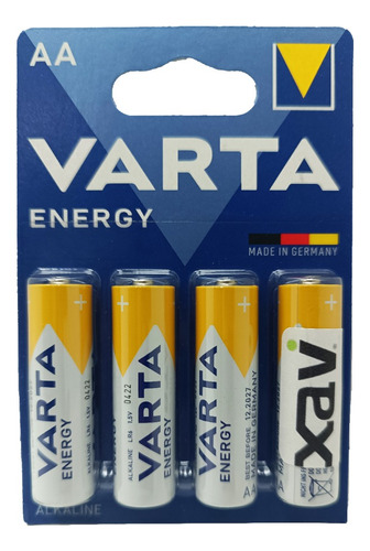 4 Bateria Pila Alkalina Aa Varta 3202 Xavi