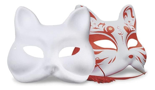 Juego De Máscaras Para Gatos Macadam Creative Diy Con Pintur