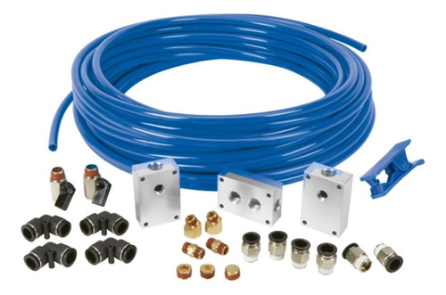 Sistema De Aire Comprimido 1/2  C/100ft. D/tubo D/nailon  P