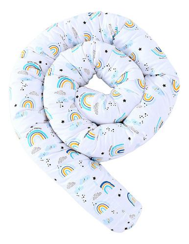 Cama De Bebê 2,5m Amortecedor Berço Protetor Infantil