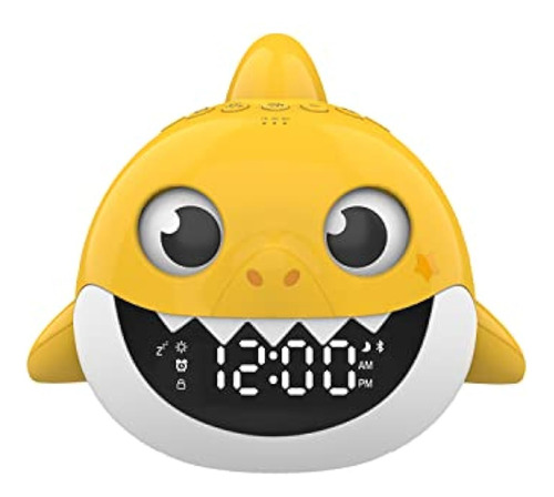 Baby Shark - Reloj Despertador Y Altavoz Bluetooth, Color