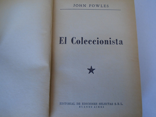 El Coleccionista - John Fowles