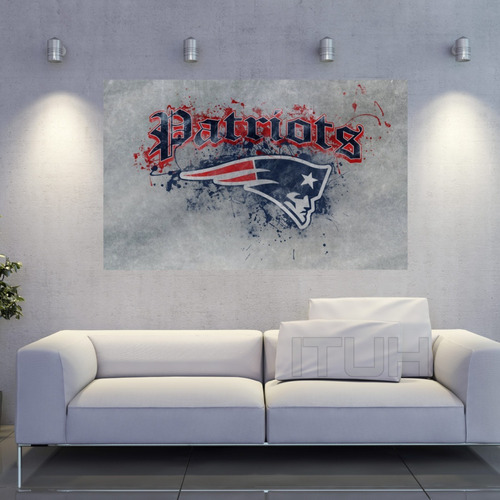 Cuadro Decorativo New England Patriots 