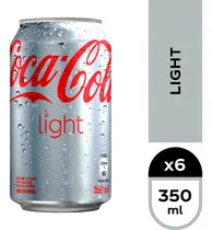 Comprar Coca Cola Light 350cc Lata X 6