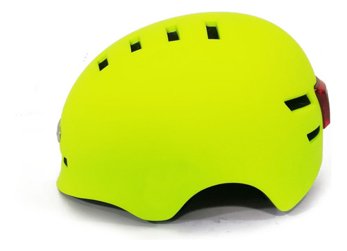 Casco Led Lemon Neon Para Bicicleta, Moto O Scooter