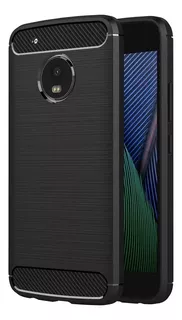 Funda Carbono Antigolpe Para Motorola G5 Palermo