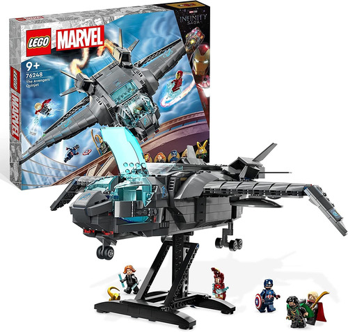 Legao Marvel - Quinjet Dos Vingadores - 76248