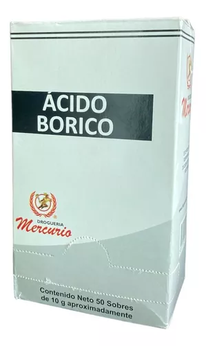 Comprar Acido Borico Polvo 4 Onz Una Caja