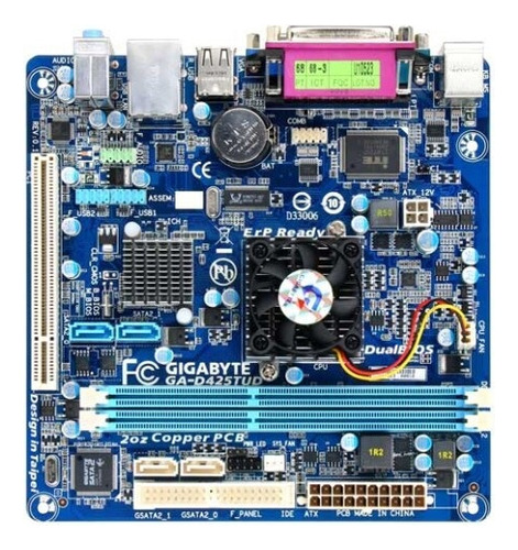 Kit Gigabyte D425tud Intel Atom 1.8ghz P/ddr3 Box Oem
