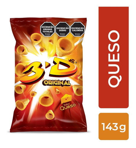 3ds Mega Queso 143 Gr | Snacks Pepsico Picadas Cumpleaños