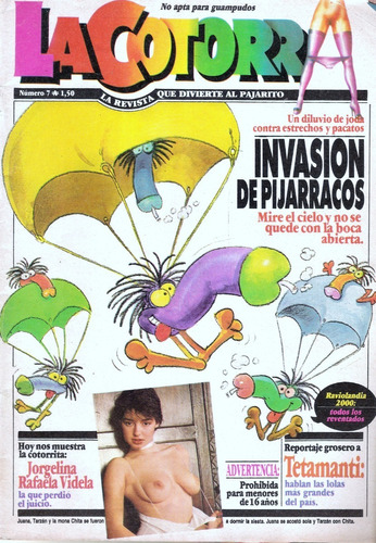 Revista  La Cotorra  Nro 7 (1985)  $ 3000.-