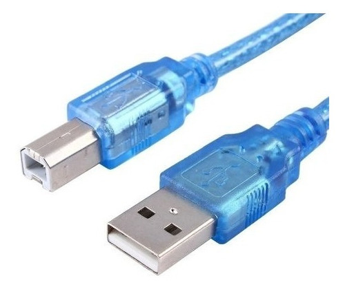 Cable Usb A-b Arduino Uno Mega - Unoelectro