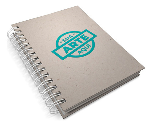 Kit 10 Cadernos A4 Personalizado Com Logo Empresa Eventos