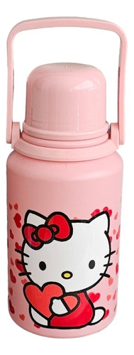 Botella Plastica Agua 1.200 Ml, Diseño Hello Kitty