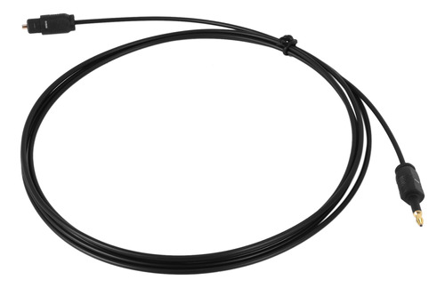 Cable De Audio Óptico Digital Con Conector De 2 M Y 3,5 Mm,