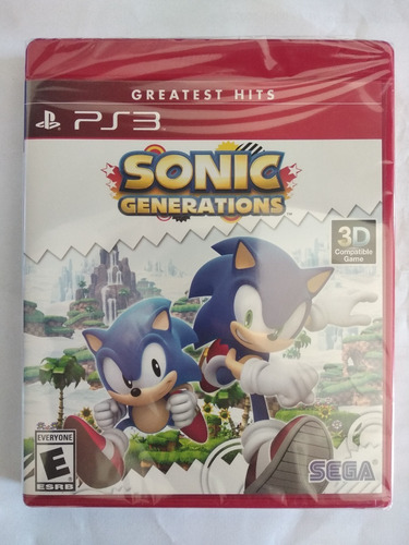 Imagen 2 de 5 de Sonic Generations Ps3 Juego Fisico Original Sellado Nuevo