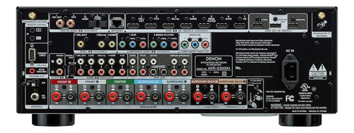 Receiver Denon Avr-x3500h 7.2ch Wifi Bluetooth 4k Uhd 3d Hdr