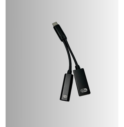 Adaptador Otg Tipo C Usb 3.0 Con Alimentación Carga Rapida