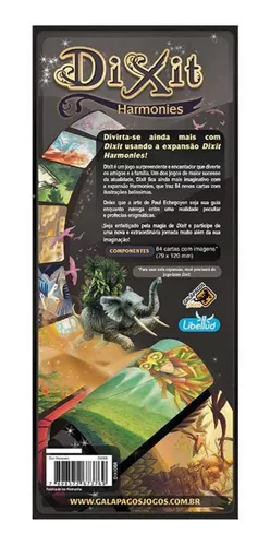 Galápagos, Dixit: Harmonies (Expansão), Jogo de Tabuleiro para