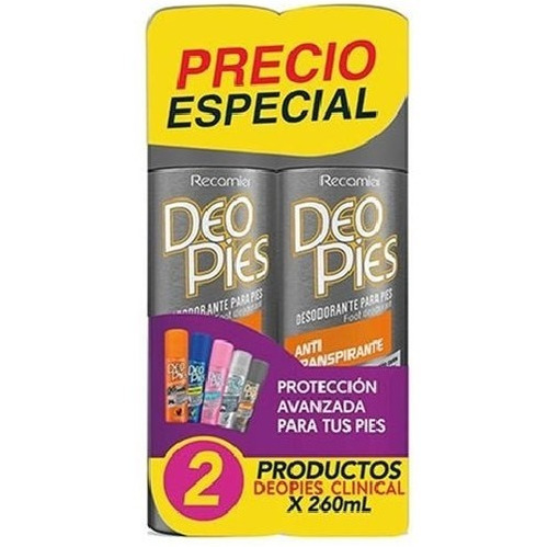 Desodorante Deo Pies Antitranspirante 2 - mL a $138