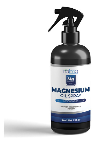 Aceite De Cloruro De Magnesio 250 Ml Concentrado Spray Fragancia Neutra