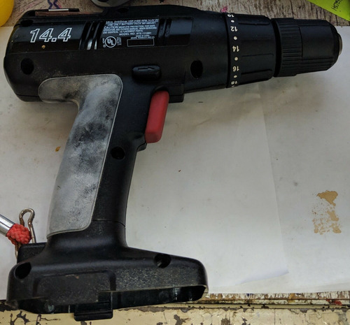Used Craftsman 14.4v 973.111291 Drill Tested And Working Vvv