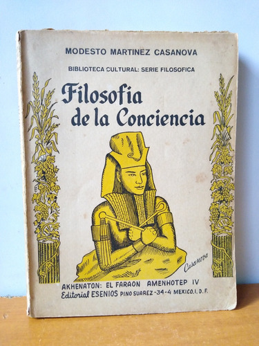 Filosofía De La Conciencia - Modesto Martinez Casanova 