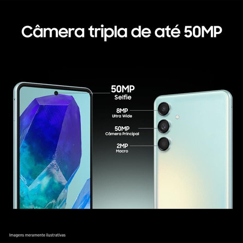 Smartphone Samsung Galaxy M55 5g Dual Sim 256gb/8gb Verde
