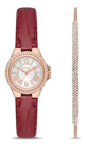 Set Reloj Michael Kors Camille Mk1069set E-watch Color del fondo Blanco