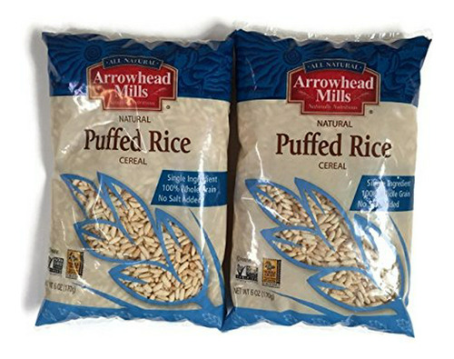 Punta De Flecha De Cereales Mills Arroz Inflado, 6 Oz. Paque