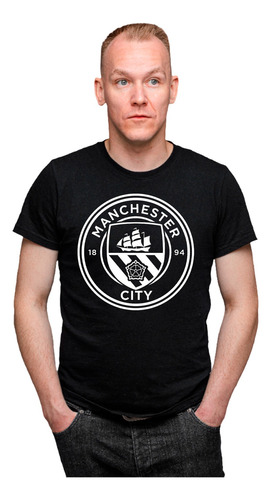 Remera Manchester City - Algodón 1ra Calidad