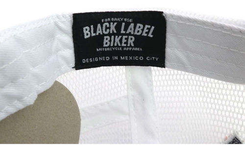 Imagen 4 de 5 de Gorra Black Label Biker Speed Division Trucker Retro