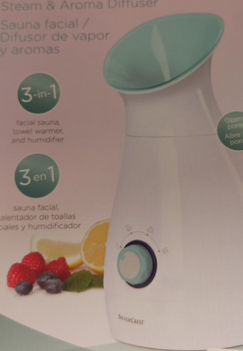 Sauna Facial Difusor De Vapor Y Aromas Vaporizador