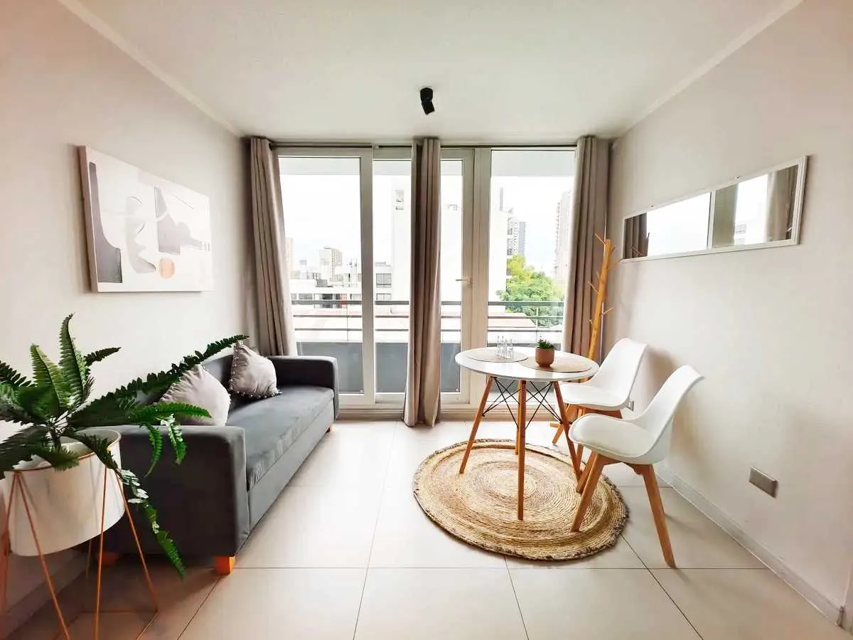 Imagen 2 de 24 de Depto 2d/2b Mariposa C/estac / Apto Airbnb (171292)