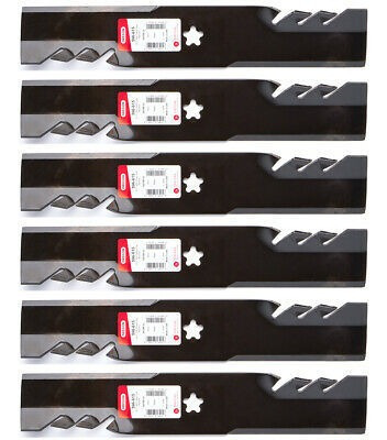6pk Oregon 596-615 G5 Gator Blades For 48 Ayp 173920, 173