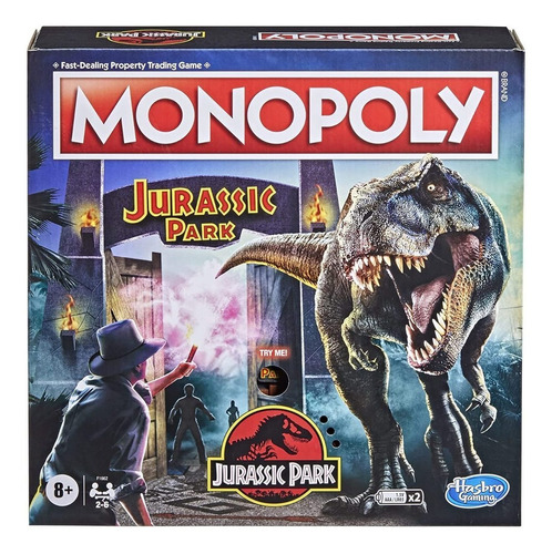 Juego De Mesa Monopoly Jurassic Park Hasbro F1662