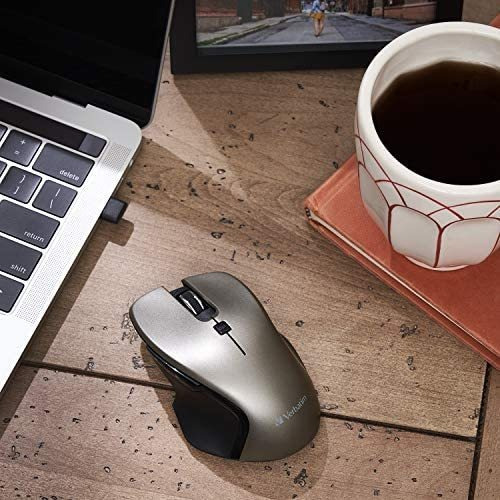 Mouse Inalámbrico Verbatim B07xm9dcm9 Grafito Usb-c
