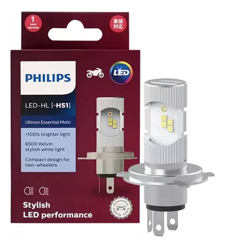 Foco Led H4 ,hs1 Para Motocicleta Philips