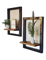 Comprar Cuadro, Repisa Hierro Y Madera Finger Joint O Mdf Abaldi