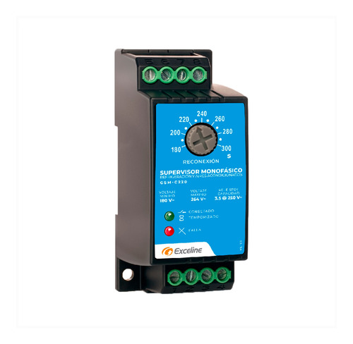 Protector Voltaje Monofásico Refrigeración 220v Exceline