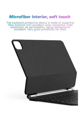 Imagen 5 de 10 de Teclado Gokoco Magic Para iPad 10.9 iPad Pro 11