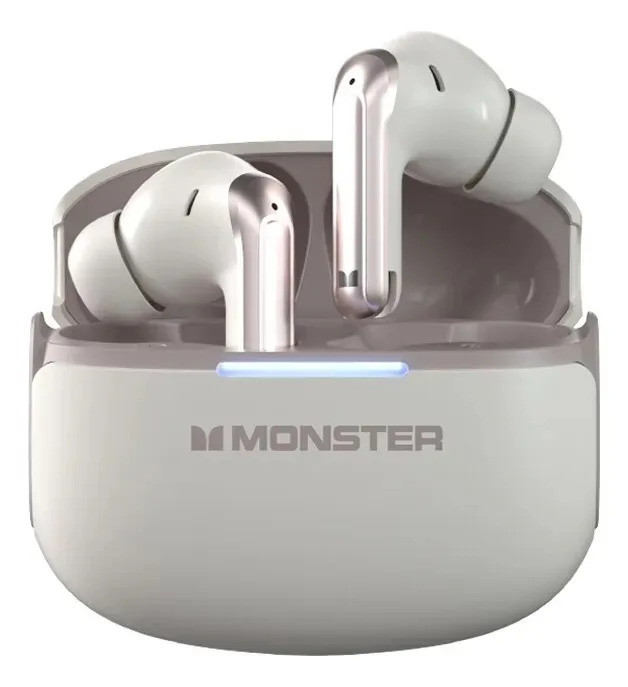Monster Aura Fit D02 Wireless Bluetooth Headphones ,gray
