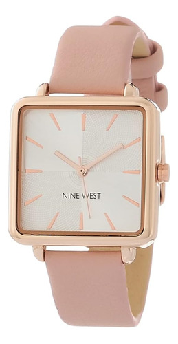 Reloj Nine West Para Mujer Con Correa, Rosa