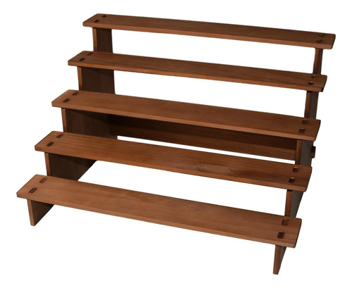 Estante De Exhibición De Madera, Estante Para 5 Capas 40cm
