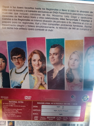 Imagen 5 de 5 de Glee Temporada 1 Vol 2 3 Discos