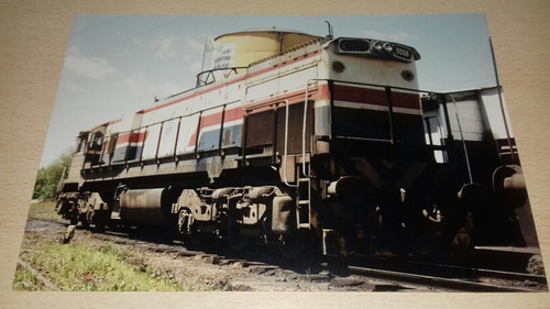 Ferrocarril: Foto Original 30x20 Locomotora Gt22 9068 En Mar