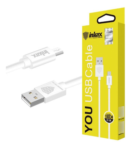 Cable Inkax Microusb 2.1a - Modelo Ck-01