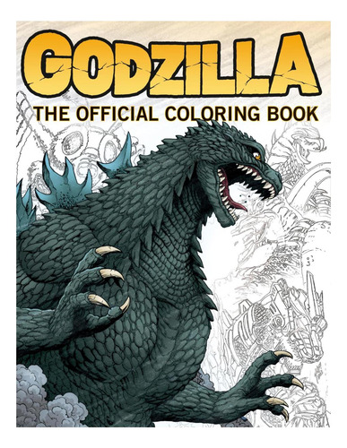 Livro: Godzilla: O Livro Oficial Para Colorir