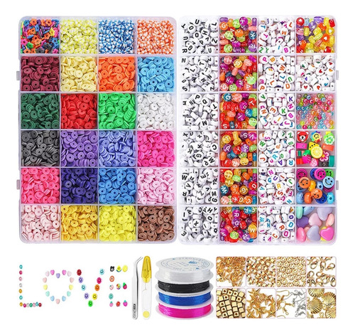 Set De Abalorios Diy Para Hacer Pulseras Y Joyas